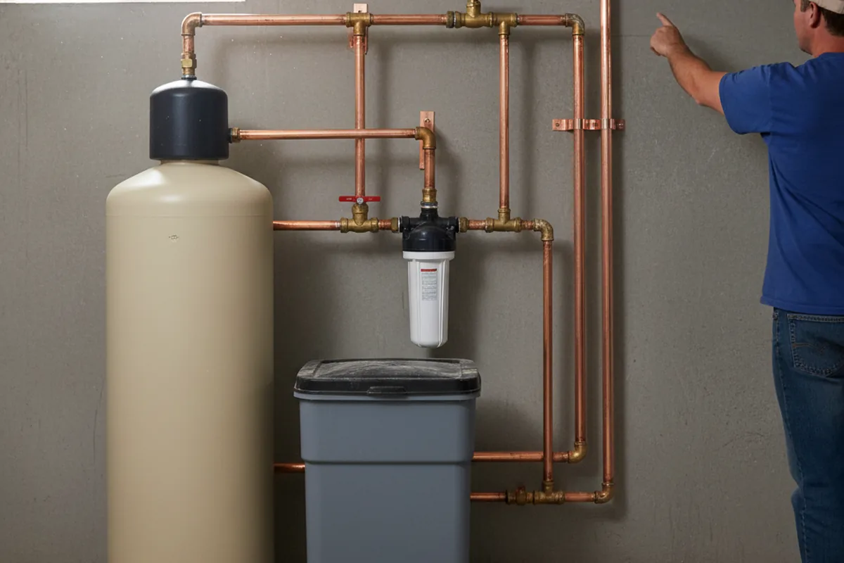 Whole-house water treatment system installed in Papillion